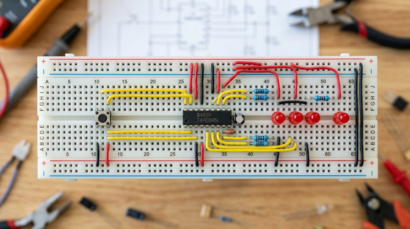 Using a Breadboard Properly: Rails, Layout & Common Mistakes